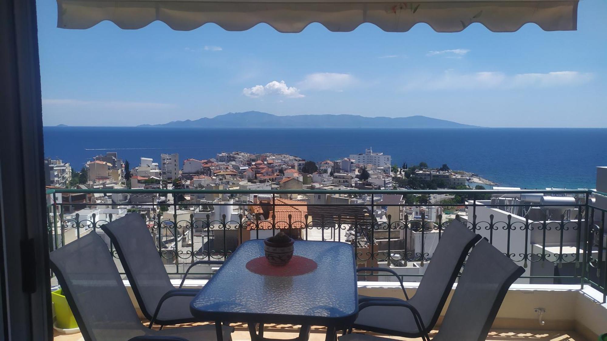 Kathys Sea View Apartment Kavala Exterior foto