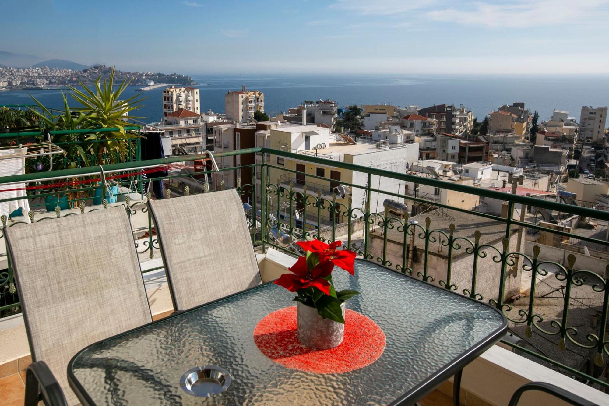 Kathys Sea View Apartment Kavala Exterior foto