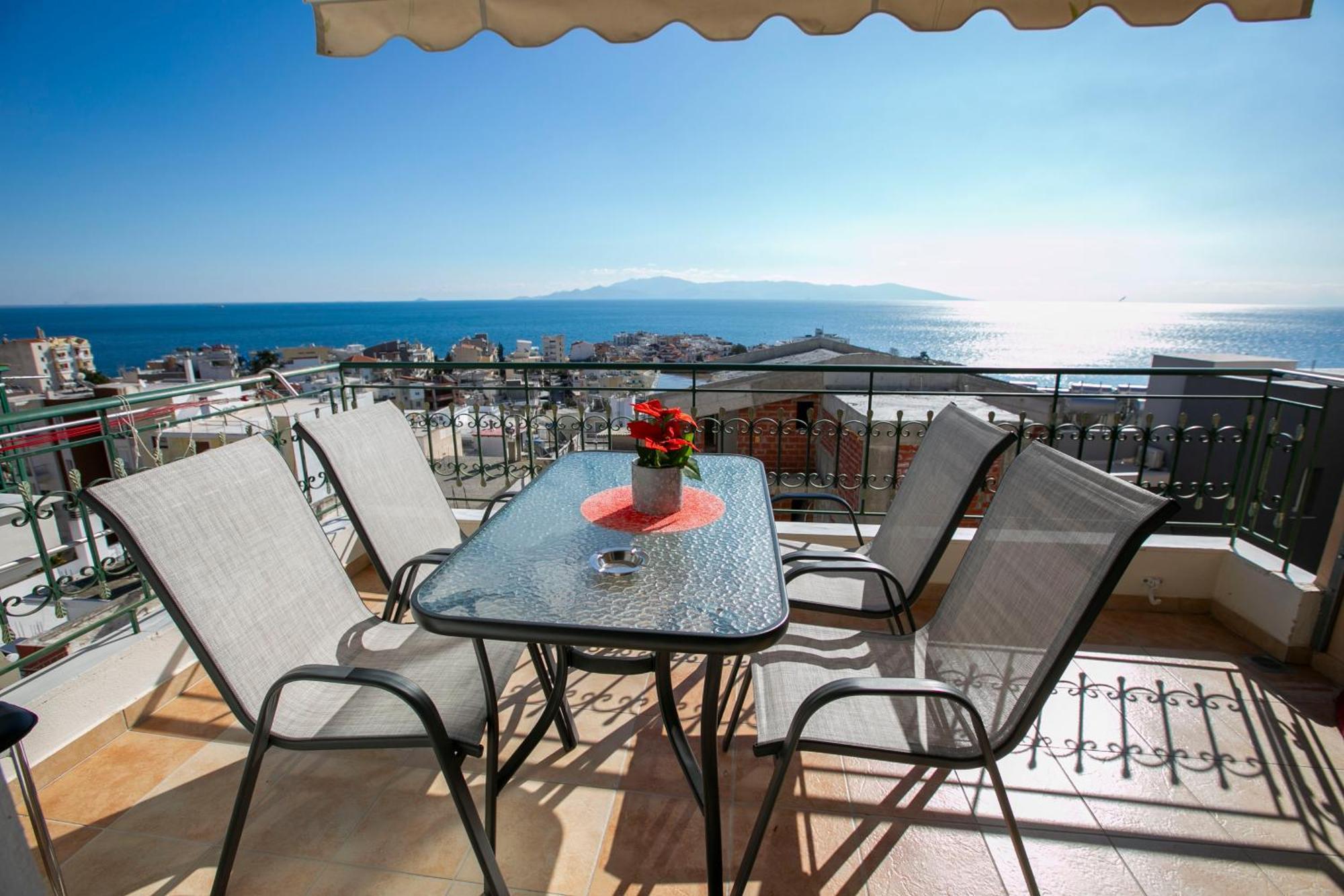 Kathys Sea View Apartment Kavala Exterior foto