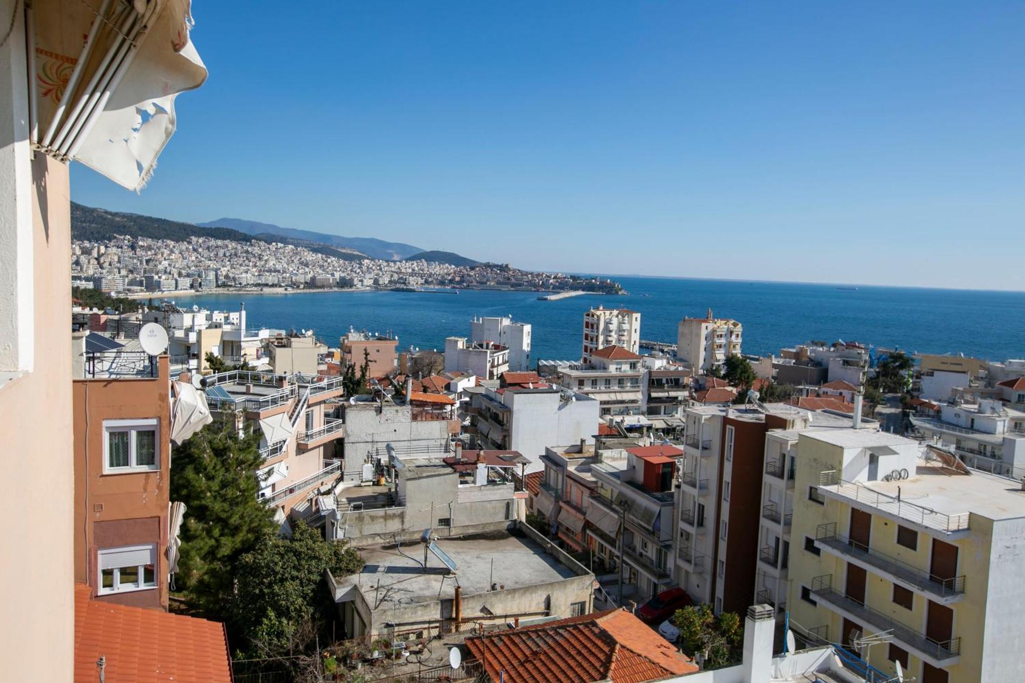 Kathys Sea View Apartment Kavala Exterior foto